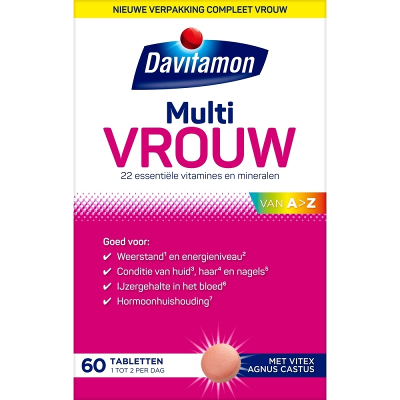 Multi vrouw 60 tabletten