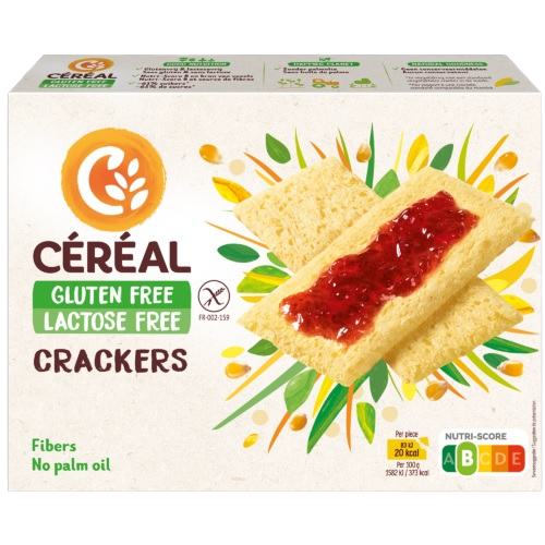 Crackers Glutenvrij En Lactosevrij 250 gram