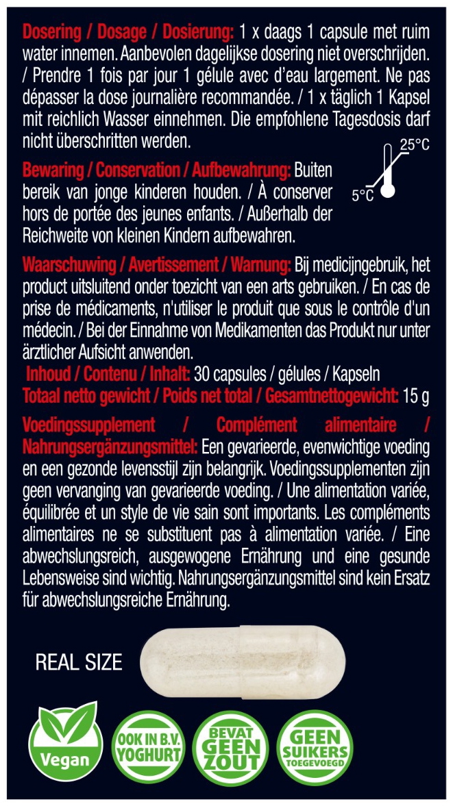 Lucovitaal Super Resveratrol 30 capsules