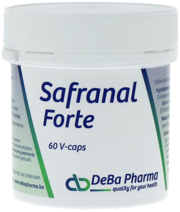 Deba Pharma Safranal-Forte 30 Mg 60 vegan capsules