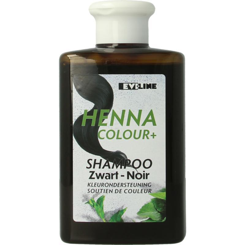 Henna Colour+ Shampoo Zwart 300 ML