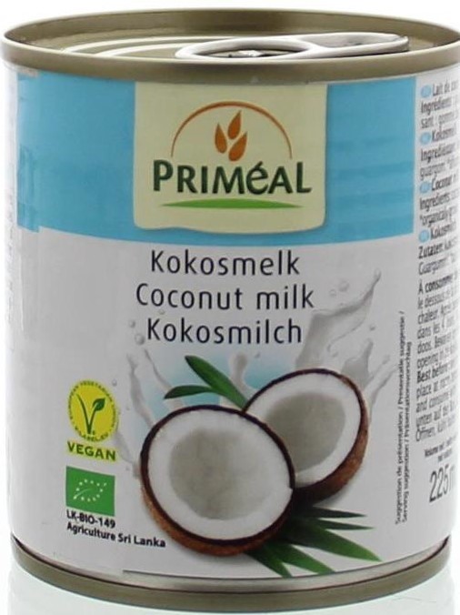 Priméal Primeal Kokosmelk Bio 225ml