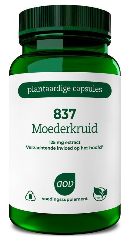 837 Moederkruid 60 Vegan Capsules