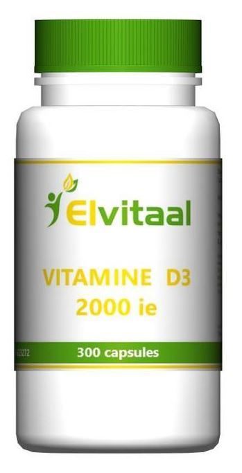 Vitamine D3 2000IE 300 capsules