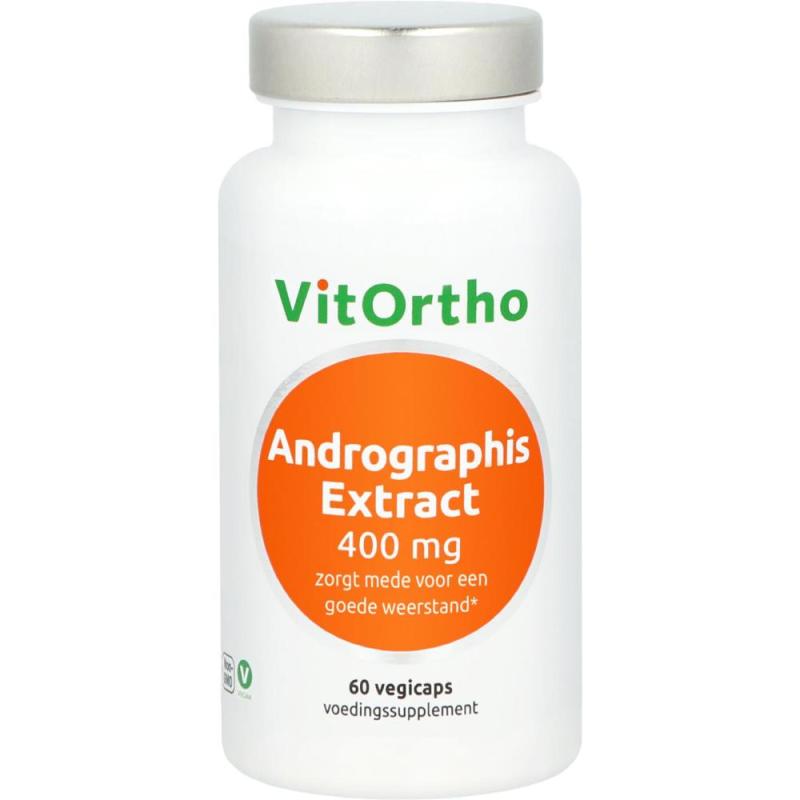 VitOrtho Andrographis Extract 400mg 60 capsules