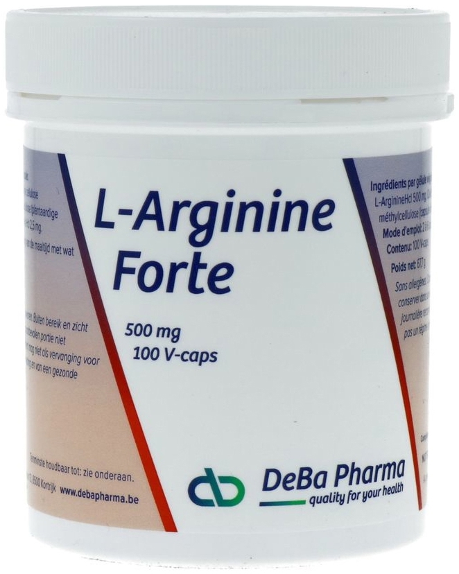 Deba Pharma L-Arginine 100 vegan capsules