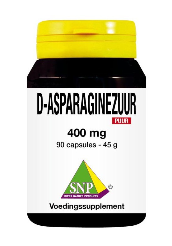 D-Asparaginezuur 400 mg Puur 90 capsules