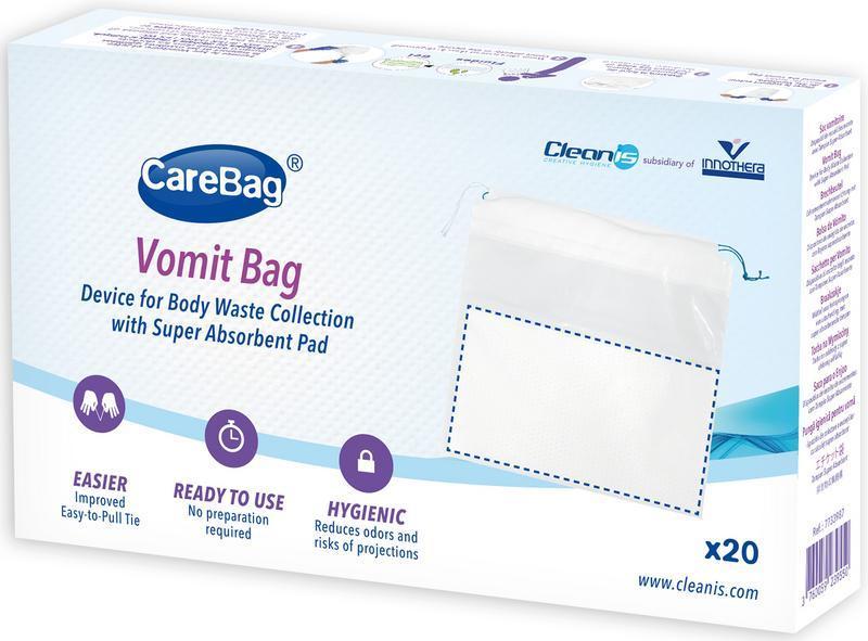 Carebag braakzak met geurabsorb 20st