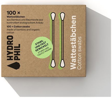Hydrophil Bamboe Wattenstaafjes 100 stuks