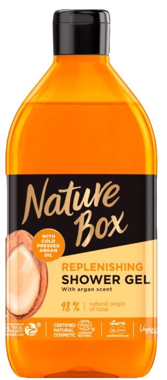 Nature Box Douchegel Argan Olie 385ml
