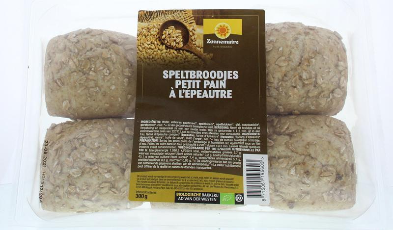 Speltbonken Bio 6 Stuks