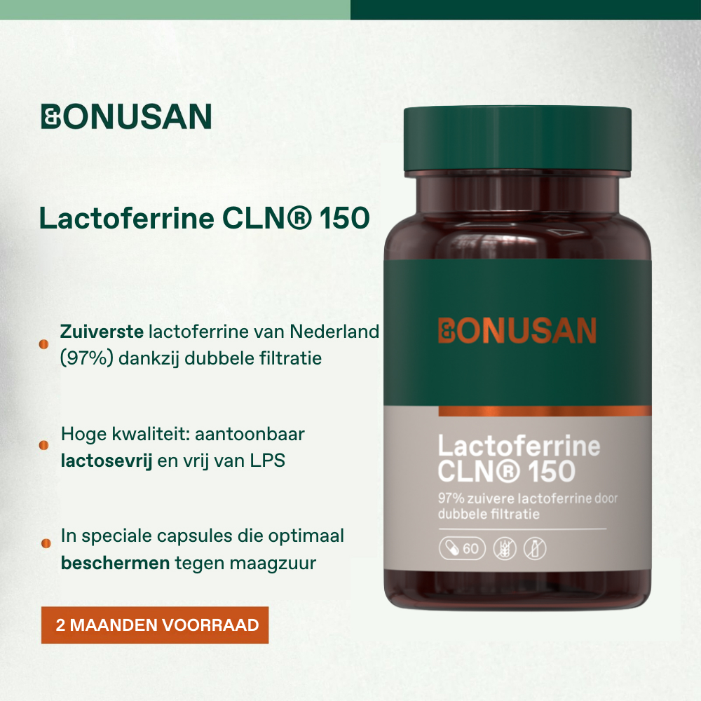 Bonusan Lactoferrine CLN® 150 60 Capsules