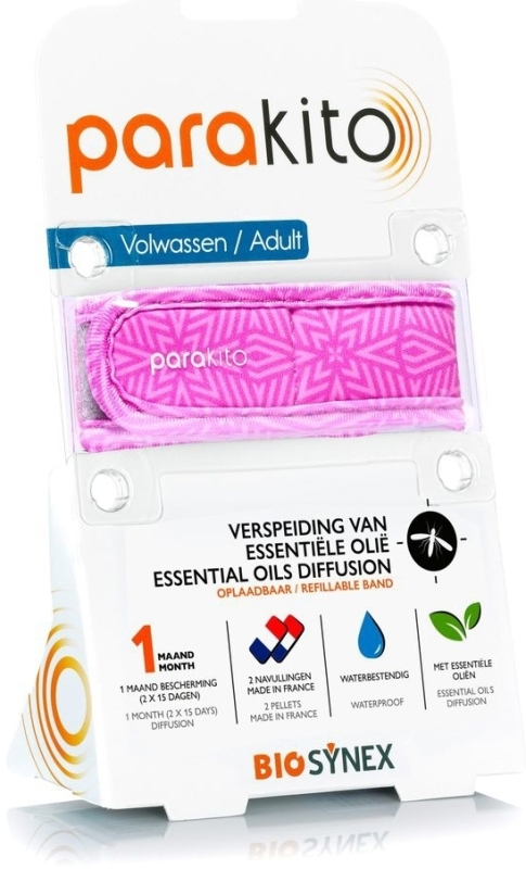 Anti mug armband volwassenen violet 1st