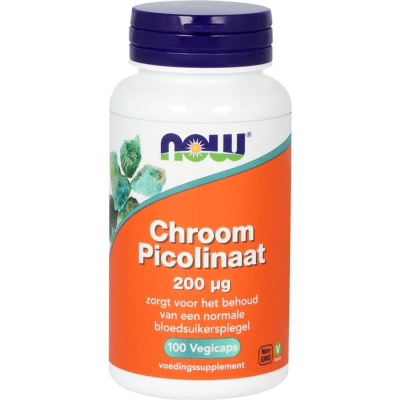Chroom Picolinaat 200mcg 100 capsules
