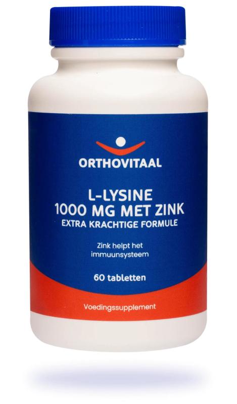 L-Lysine 1000mg met Zink 60tb