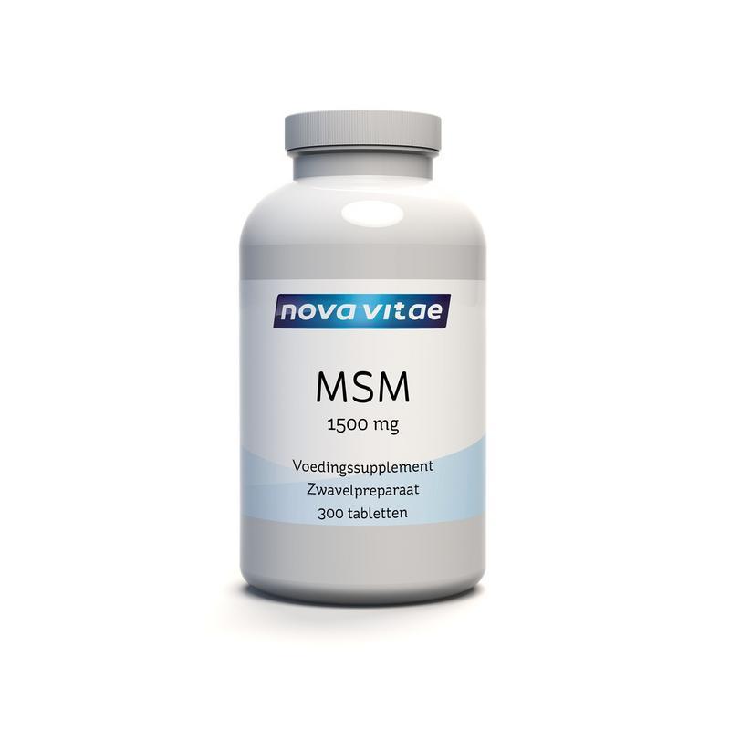Nova Vitae MSM 1500 MG 300 Tabletten