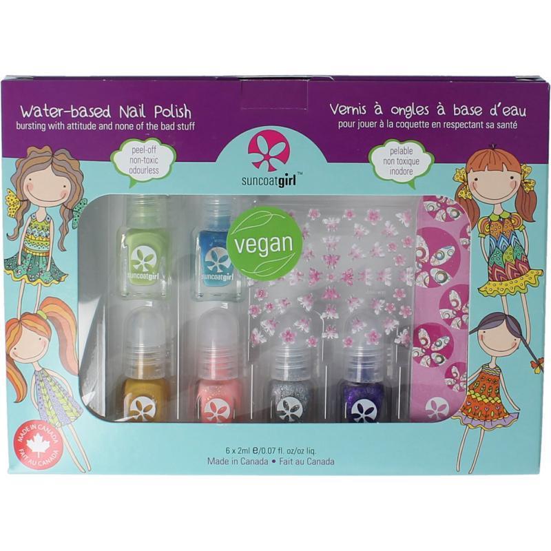 Nagellak mini mani vegan 6x2ml 1set