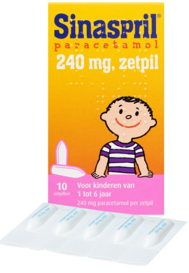 Paracetamol Zetpil 240 MG 10 Stuks