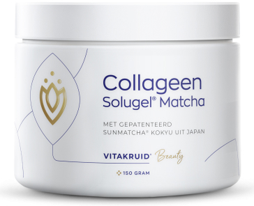 Vitakruid Collageen Solugel Matcha 150 Gram