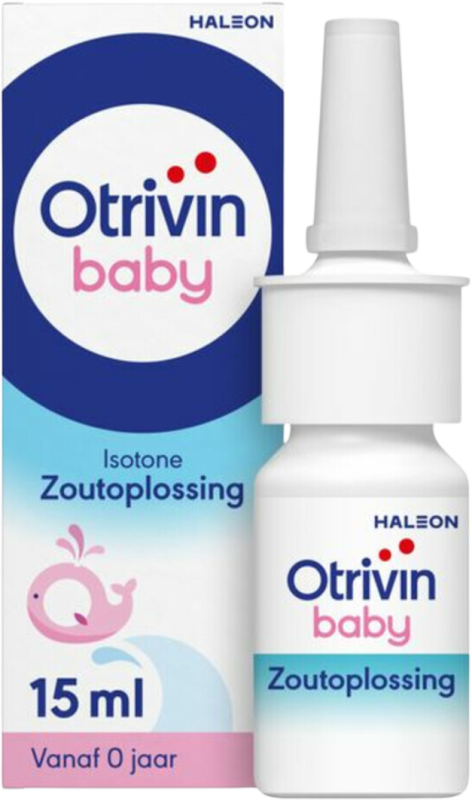 Baby Zoutoplossing Neusspray 15 ML