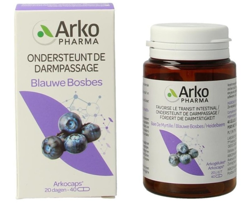 Blauwe Bosbesvrucht 40 Capsules