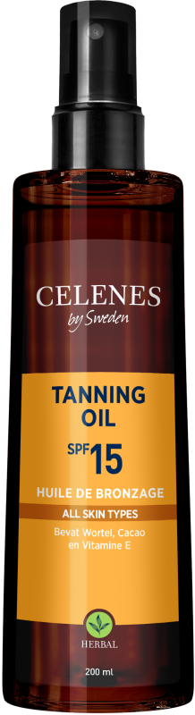 Herbal Tanning Oil SPF15+ 200ml