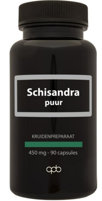 Schisandra Puur 450 milligram  90 capsules