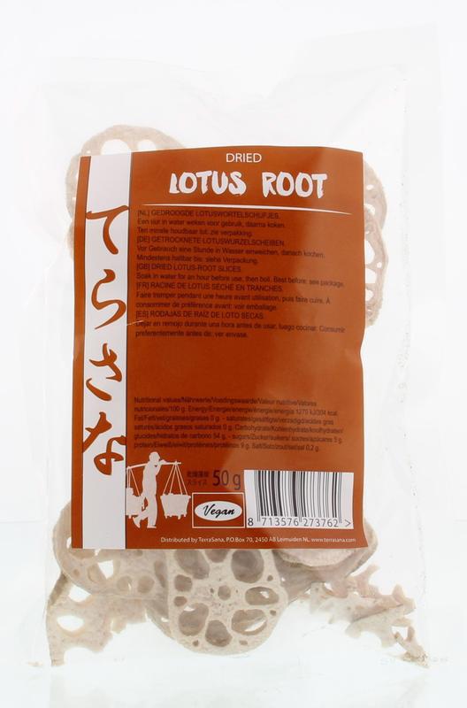 Muso Lotusschijfjes gedroogd 50g