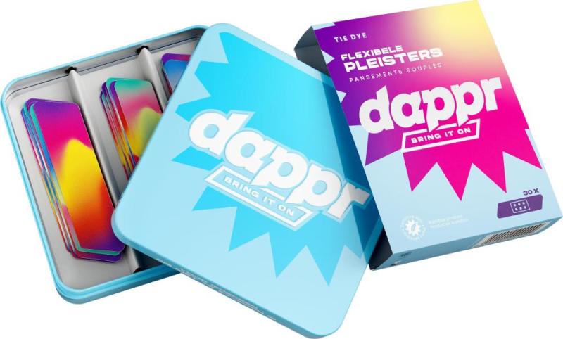 Pleisters Tie Dye 30 Stuks