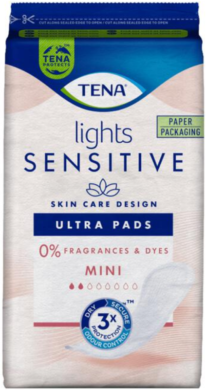 Lights Sensitive Ultra Pads Mini 20 Stuks