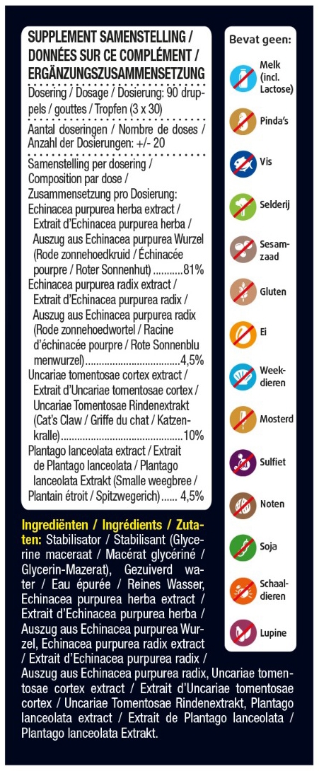 Lucovitaal Echinacea Forte met Cat’s Claw 100ml