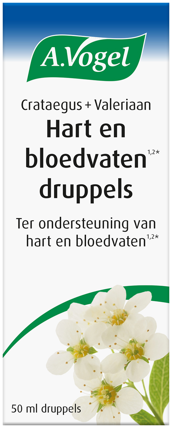 A.Vogel Crataegus + Valeriaan druppels 50ml