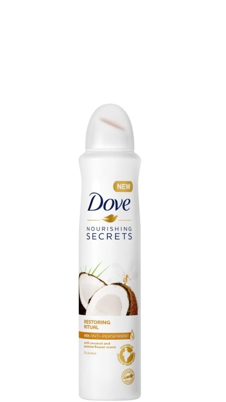 Dove Deospray Coconut Jasmine Flower 250 Ml 250ml