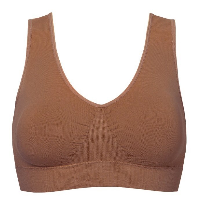 Dames Perfect Bamboo Bra Mocha