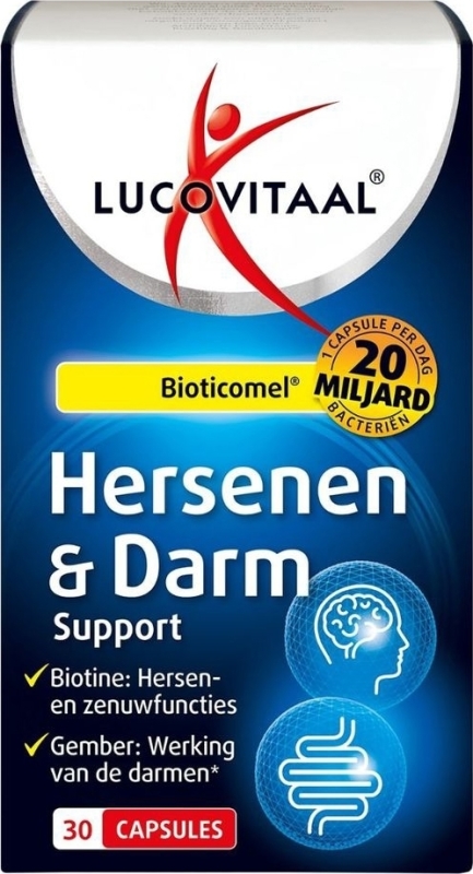 Hersenen & Darm Support Bioticomel 30 Capsules