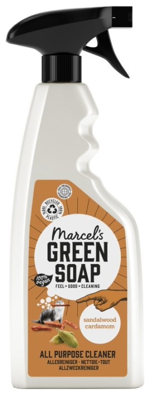 Marcel's Green Soap Marcels Green Soap Allesreiniger Spray Sandelhout & Kardemom 500 ml