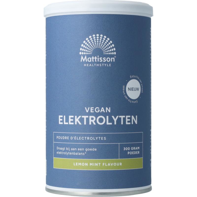 Mattisson Elektrolyten Poeder Mint 300 gram