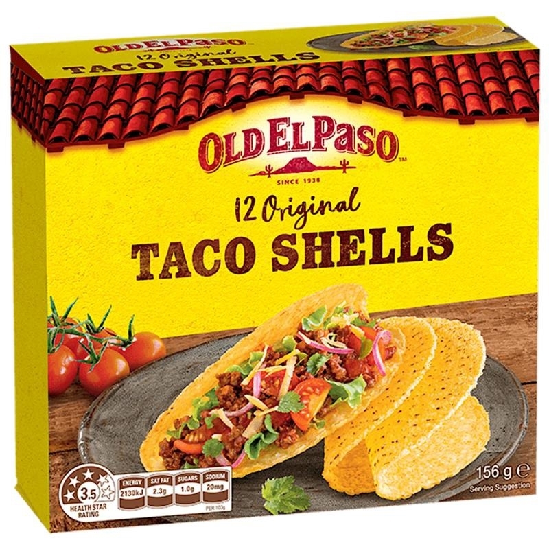 Taco shells glutenvrij 156g