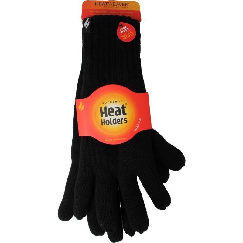 Mens cable gloves navy maat L/XL 1paar