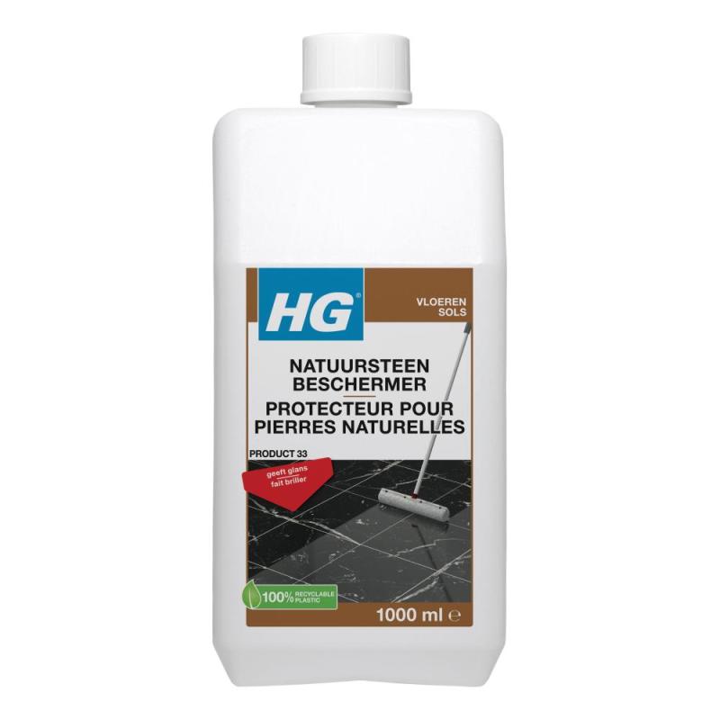 HG Natuursteen beschermer glans 1000ml
