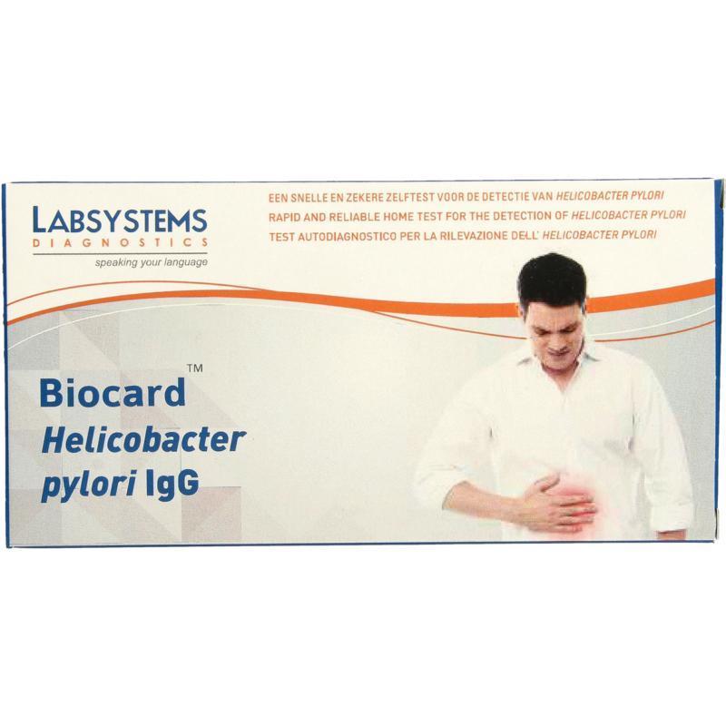 Helicobacter Pylori IgG Zelftest 1 Stuk