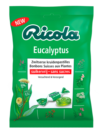 Eucalyptus Kruidenpastilles Suikervrij 75gr