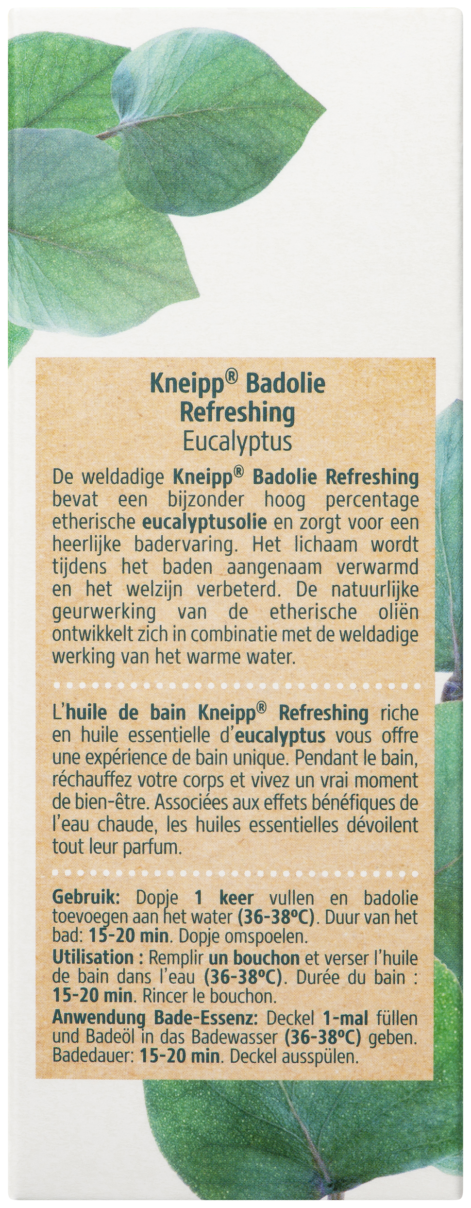 Kneipp Badolie Refreshing 100 ML