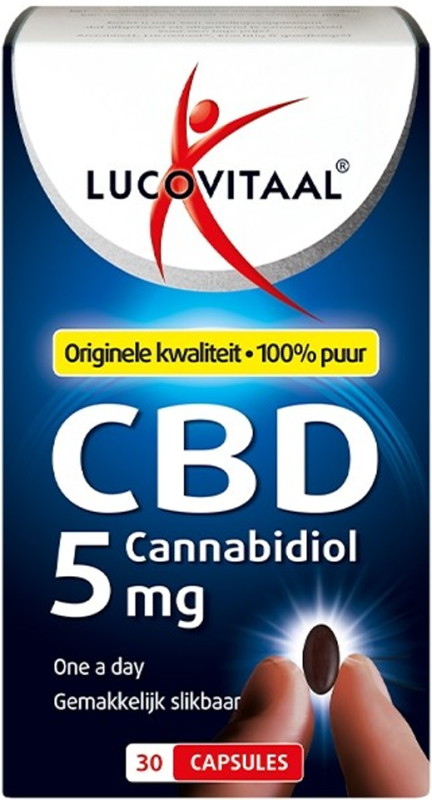 CBD Cannabidiol 5mg 30 capsules