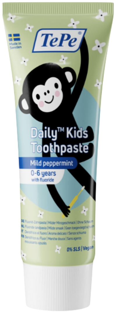 TePe Daily Kids Tandpasta 1 stuk