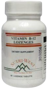 Vitamine B12 Lozenges 60 tabletten