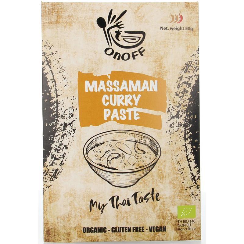 Thaise Massaman Currypasta Bio 50 G