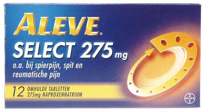 Select 275 MG Naproxen 12 Tabletten