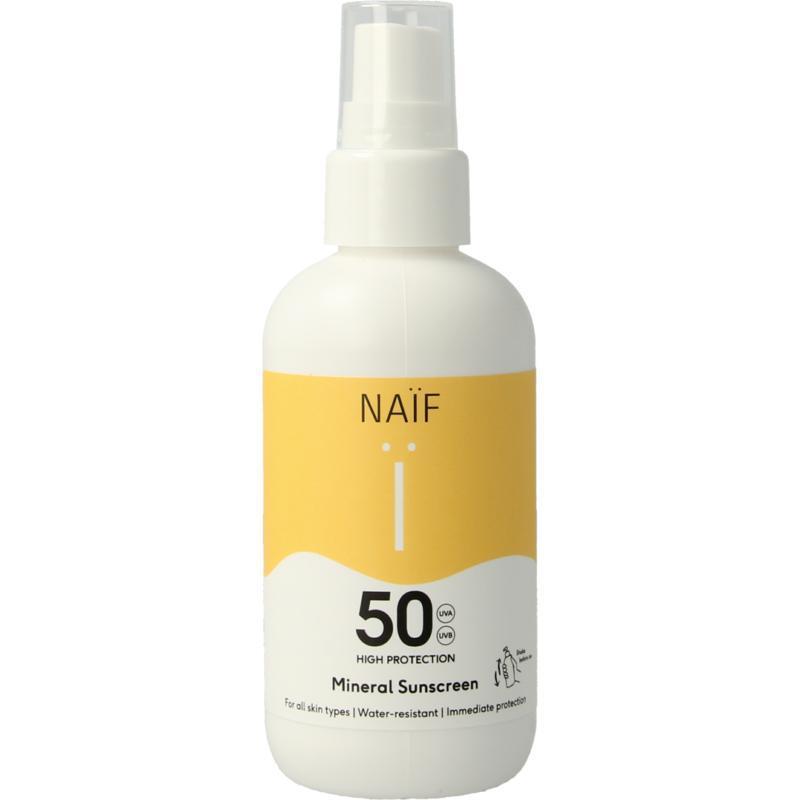 Naif Zonnebrandspray SPF50 100 ML