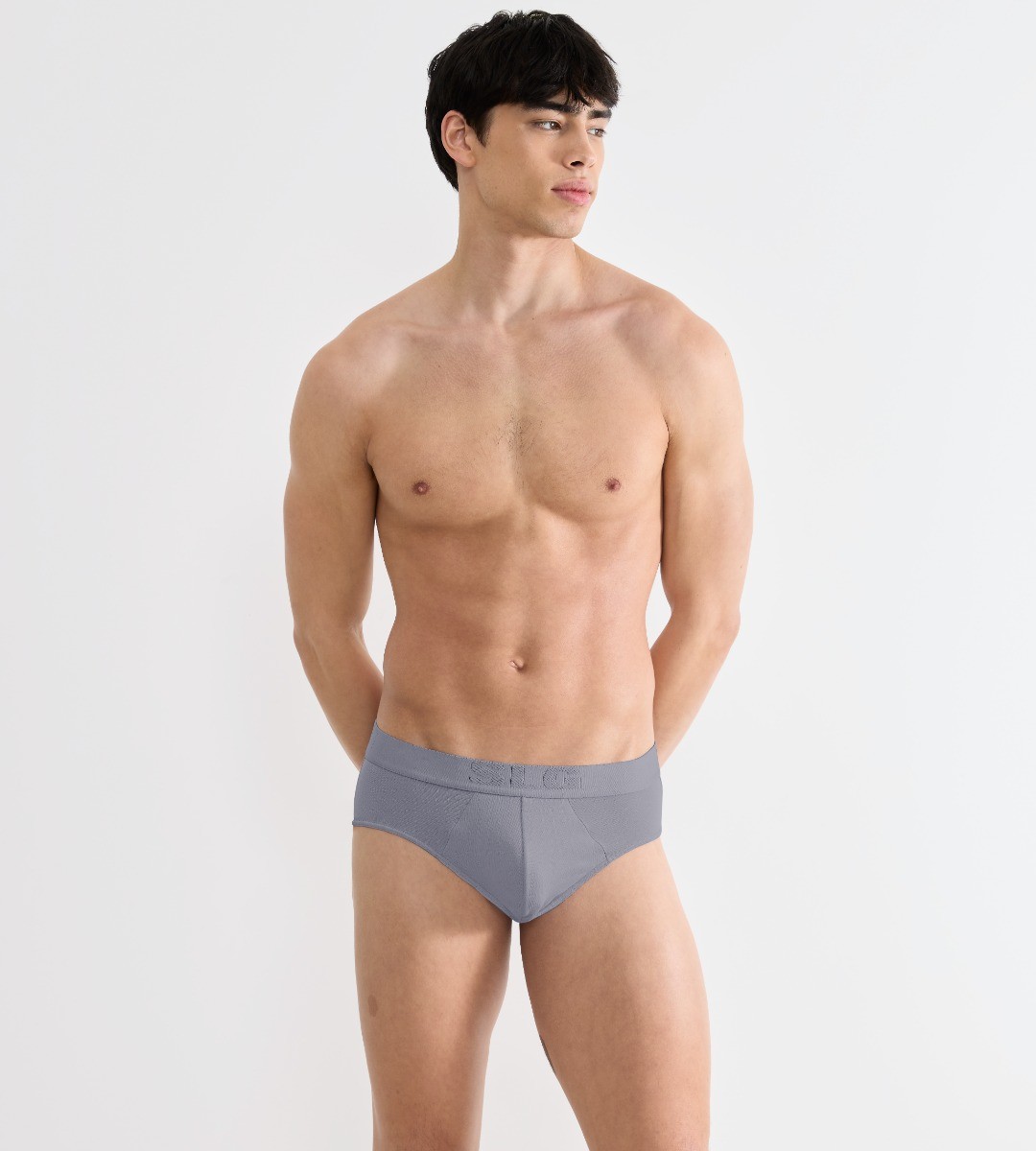 Sloggi MEN SLG Base Heren Soft Brief 2-Pack Morandi Grey